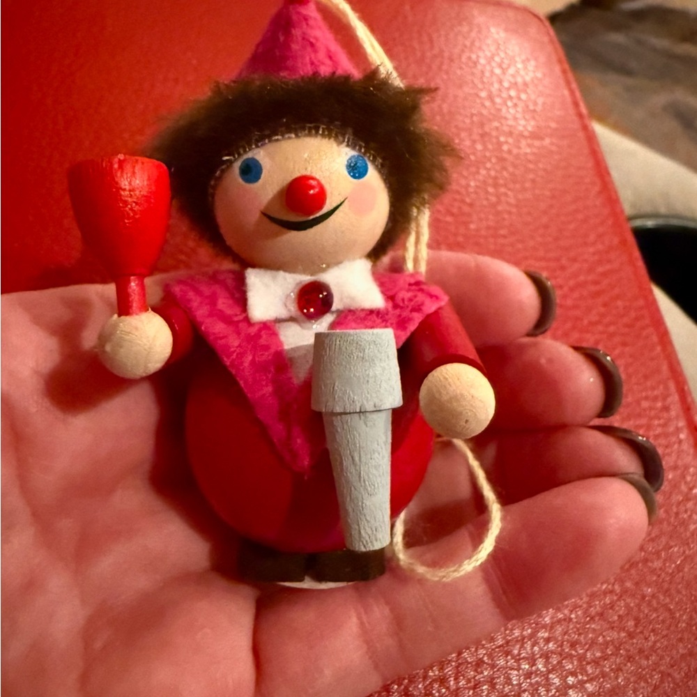BNWT And Box Steinbach Handmade Wood Ornament. Compare To $29+Used. RARE!!!